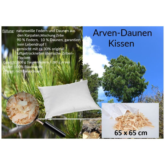 Arven - Daunen Kissen