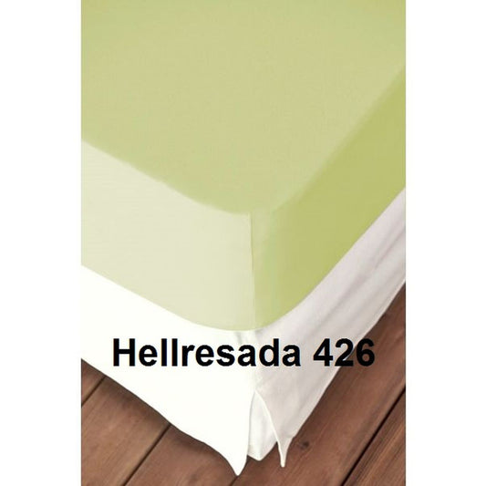 Casa Plus Jersey - Fixleintuch Hellgrun