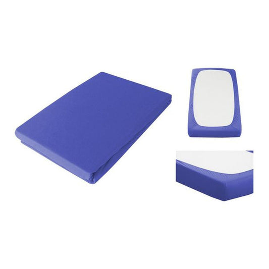 Casa Plus Jersey- Fixleintuch Konigsblau